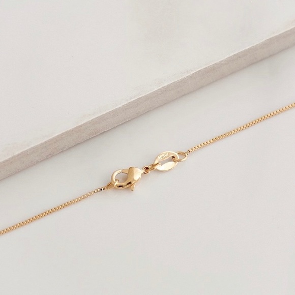 Crystal Cross Necklace | 18k Gold Filled - Picture 8 of 8